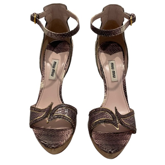 Miu Miu Platform Stiletto Heels - Picture 2 of 12